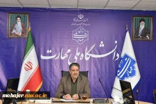 دیدار سرپرست دانشگاه ملی مهارت با اعضای هیئت مدیره تعاونی تولیدی، توزیعی کارستان سروش خدمت