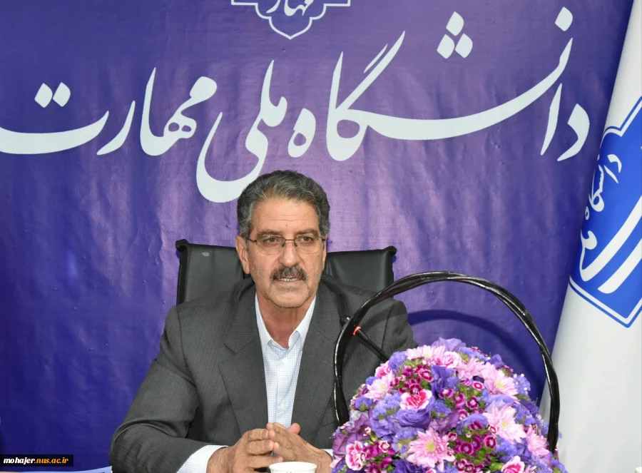 پیام تبریک رئیس دانشگاه ملی مهارت به مناسبت فرارسیدن روز معلم و استاد 2