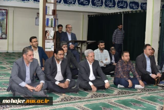 اولین سالگرد شهادت آیت‌الله سیدابراهیم رئیسی و شهدای خدمت در سازمان مرکزی دانشگاه برگزار شد