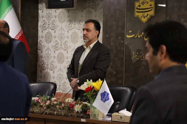 نشست تخصصی معاونین آموزشی ۳۱ استان دانشگاه ملی مهارت در روز سه شنبه ۲۰ خرداد ۱۴۰۴ در دانشگاه ملی مهارت واحد استانی آذربایجان شرقی برگزار شد.