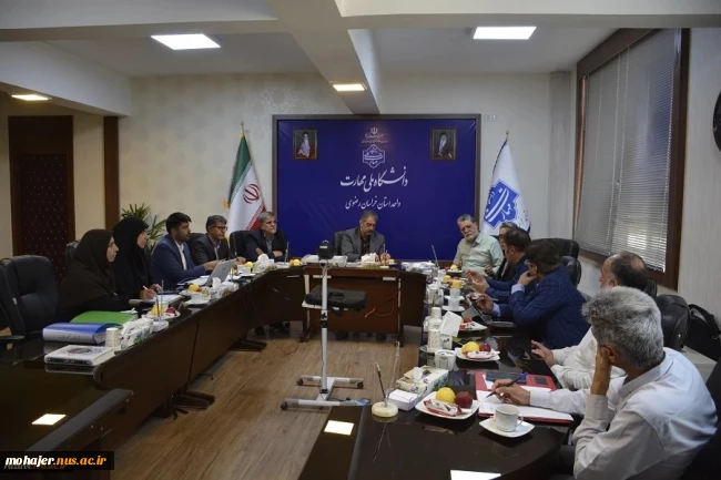 با حضور ریاست دانشگاه ملی مهارت، دهمین جلسه هیئت تحریریه نشریه «علم و فناوری در مهندسی مکانیک» برگزار گردید